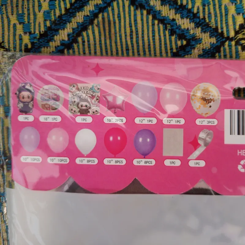 Kit de decoración Labubu (60 artículos)