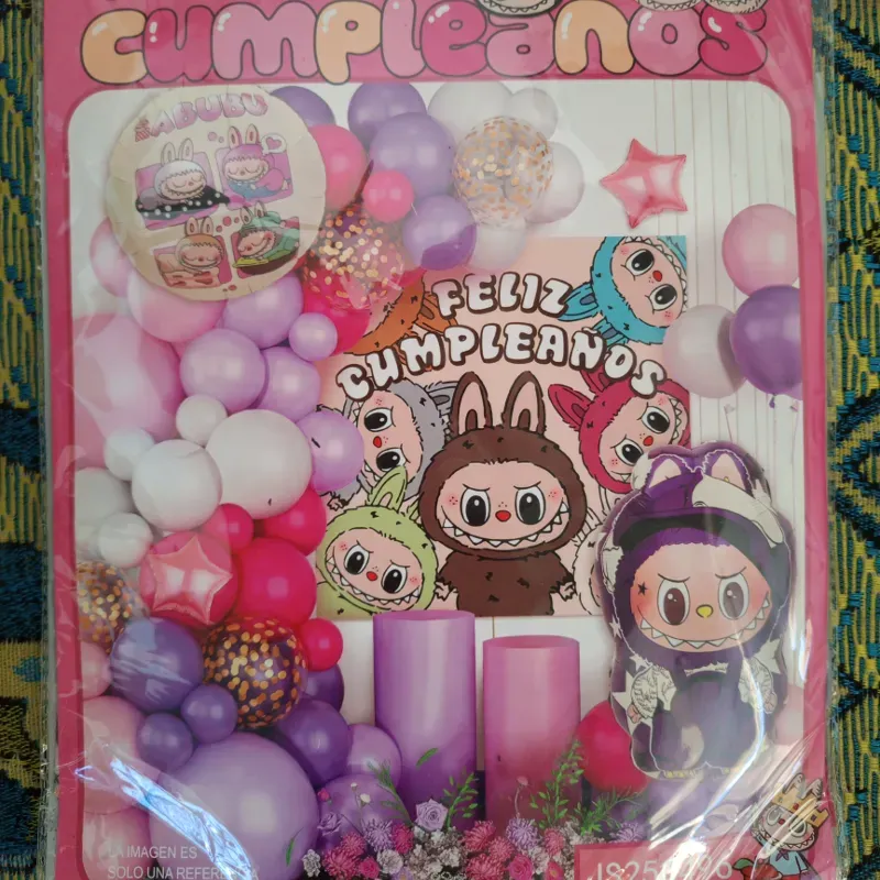 Kit de decoración Labubu (60 artículos)