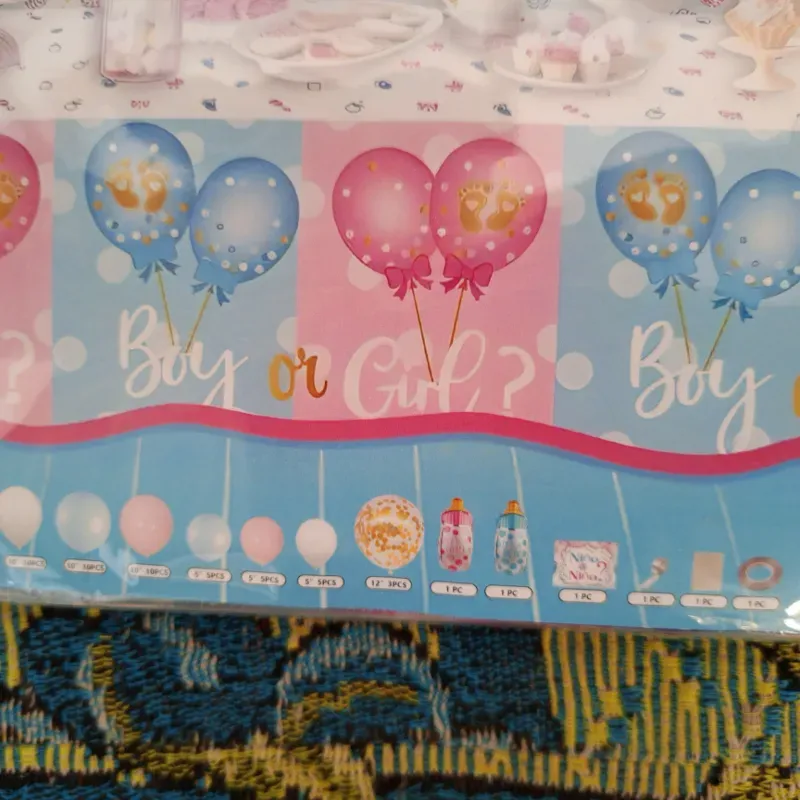 Kit temático de decoración Baby Shower (60 artículos)