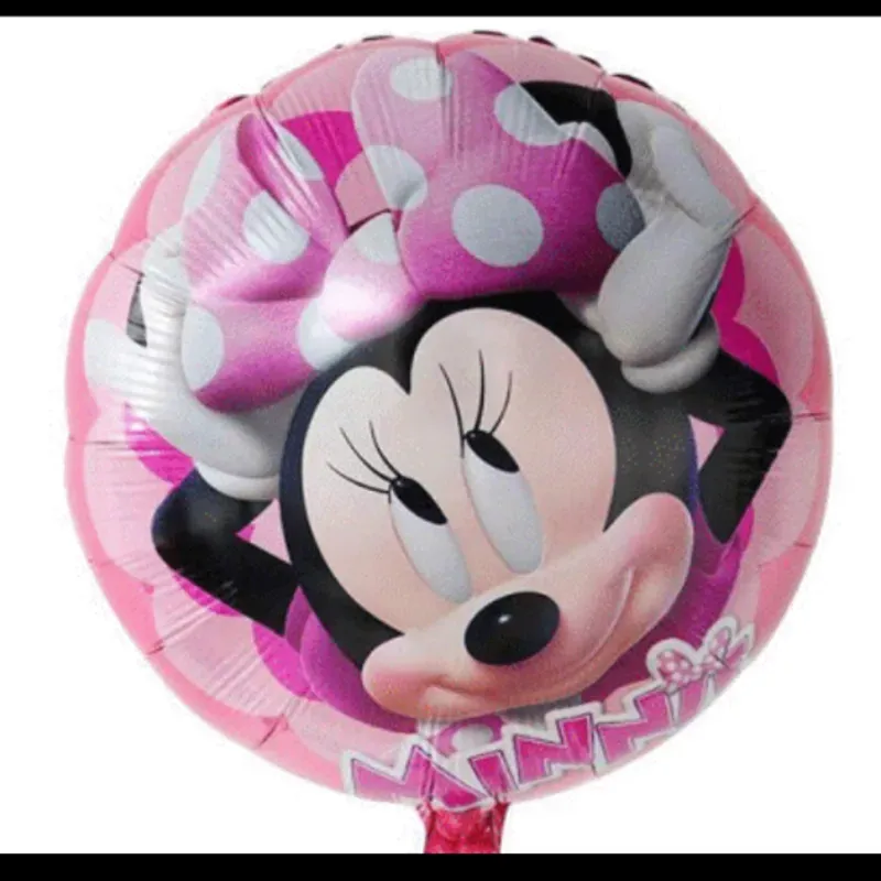 Globo Minnie redondo 18"