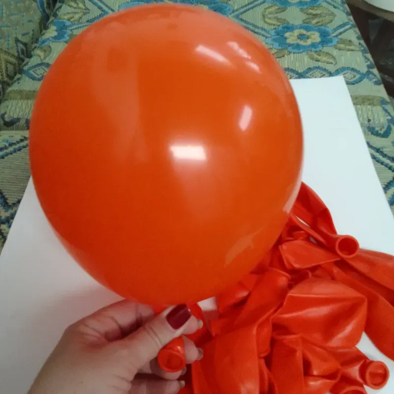 Globo naranja 12"