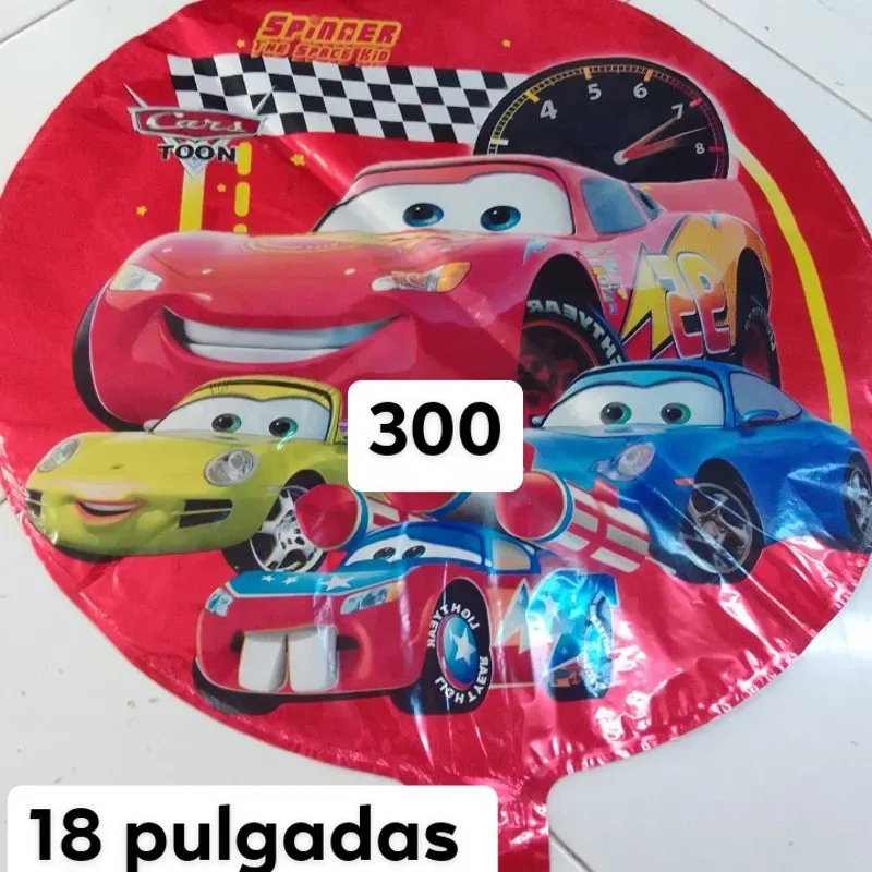 Globo Rayo Mcqueen 18"