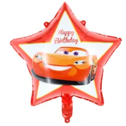 Globo Rayo McQueen estrella 18"