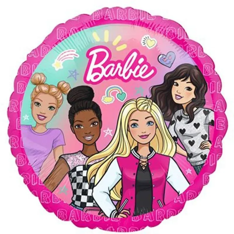 Globo redondo Barbie 18"