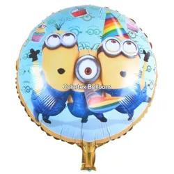 Globo redondo Minnions 18"