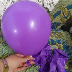 Globo violeta 12"
