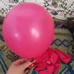Globo rosa fucsia 12"