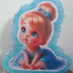 Piñata forma animado (imagen impresa)