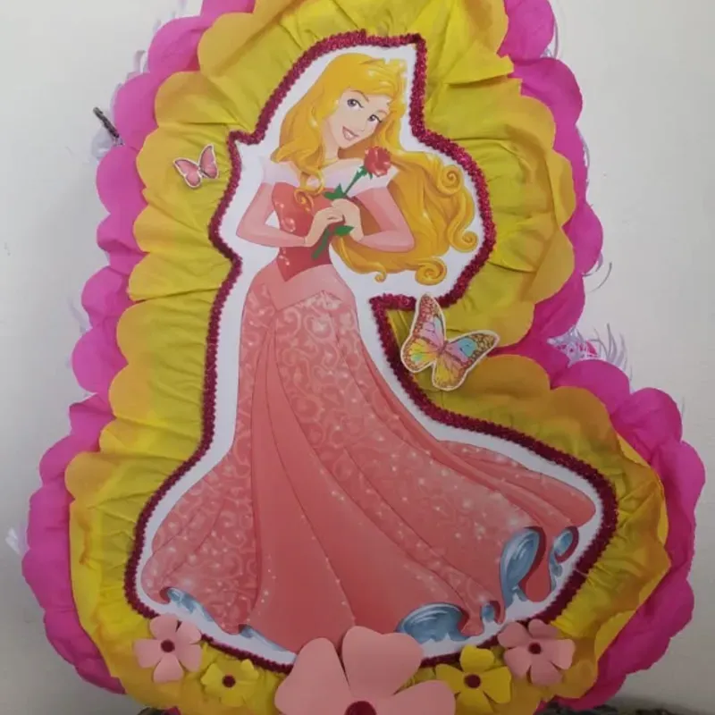 Piñata forma animado (imagen impresa)