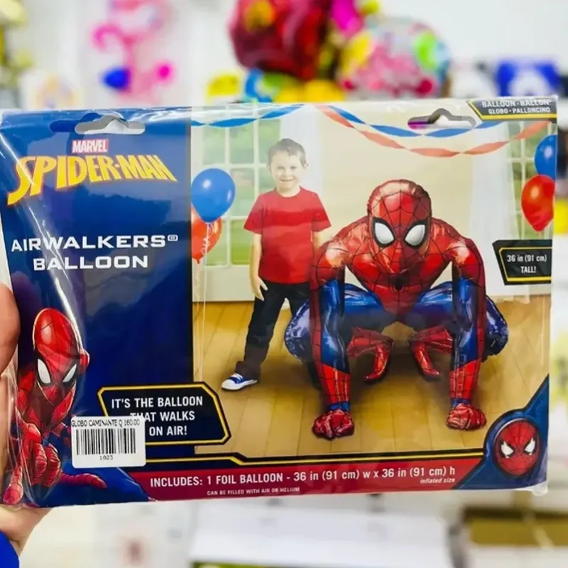 Globo temático spiderman 1 metro