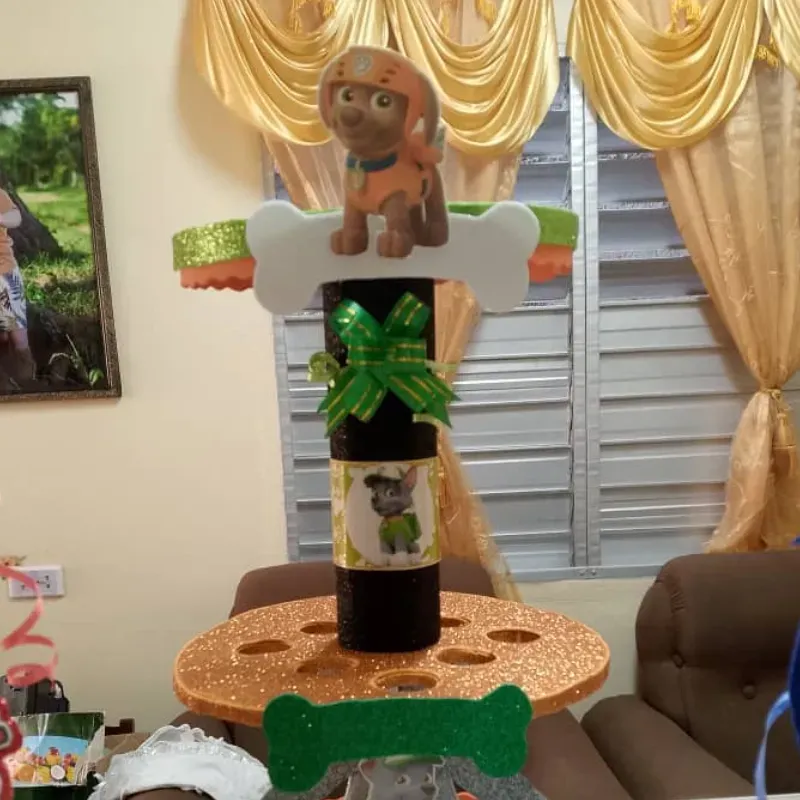 Base doble para estuches de confituras (hoyitos)