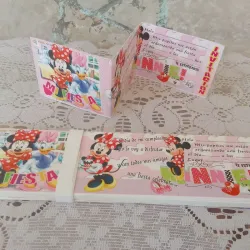 Invitación Minnie Mouse 