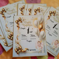 Invitaciones personalizadas grandes