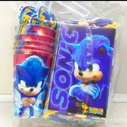 Set para buffet Sonic 15pzas