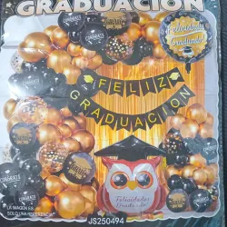 Kit temático de decoración Graduación (62 artículos)