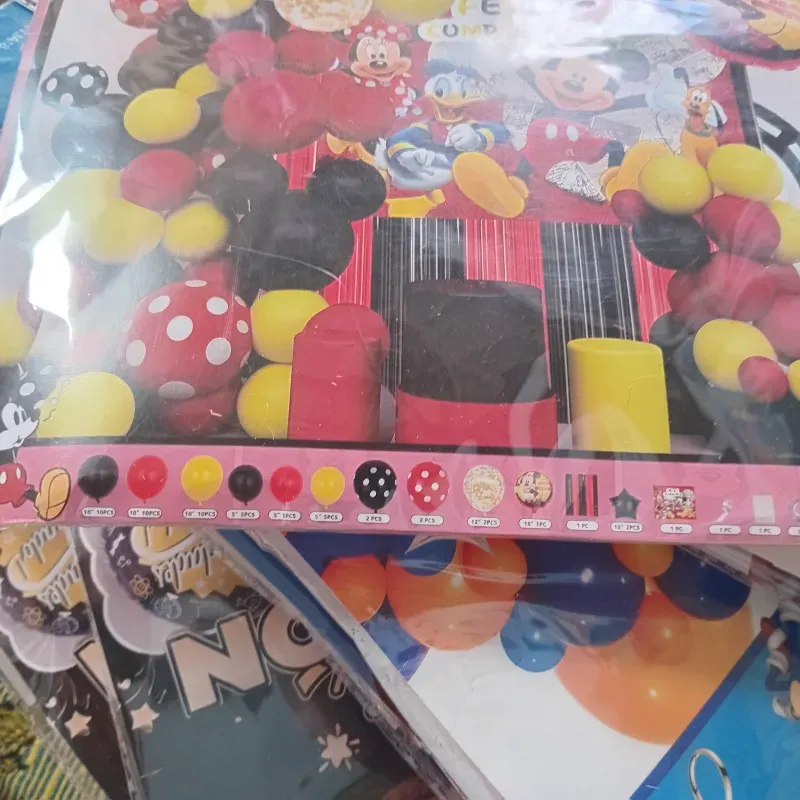 Kit temático de decoración Mickey Mouse (59 artículos)