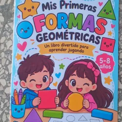 Libro didáctico "Mis primeras figuras geométricas "