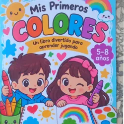 Libro didáctico "Mis primeros colores"