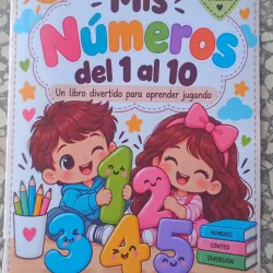 Libro didáctico "Mis primeros números"