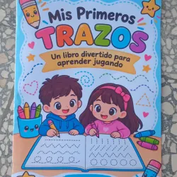 Libro didáctico "Mis primeros trazos"