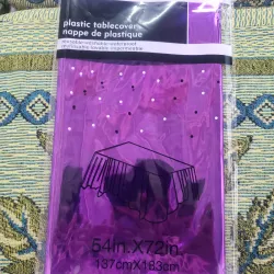 Mantel morado cromado