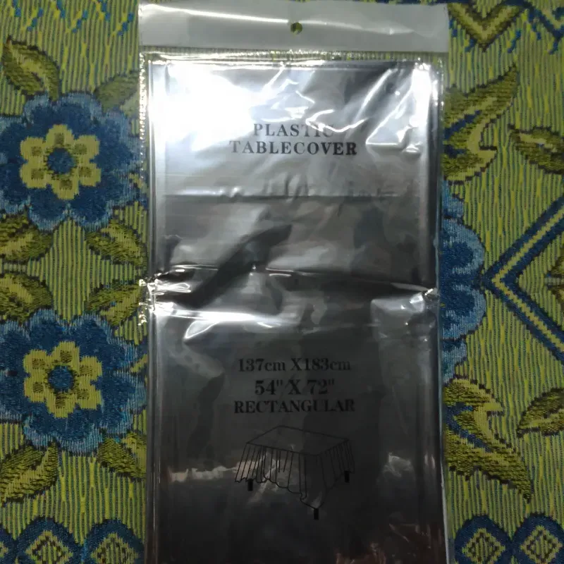 Mantel plateado cromado