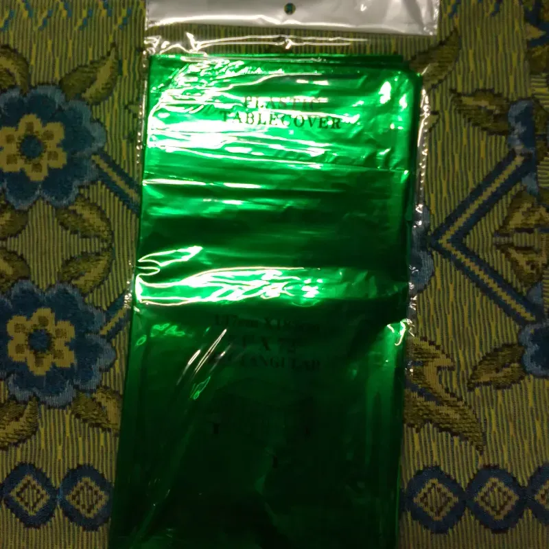 Mantel verde cromado