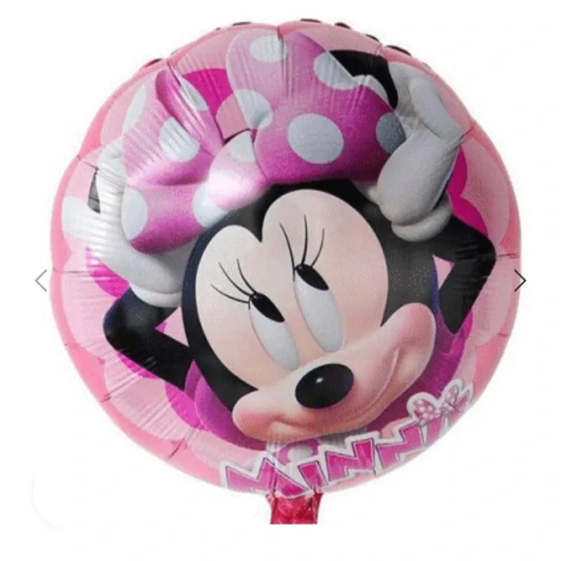 Globo Minnie redondo 18"