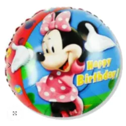Globo Minnie redondo 18"