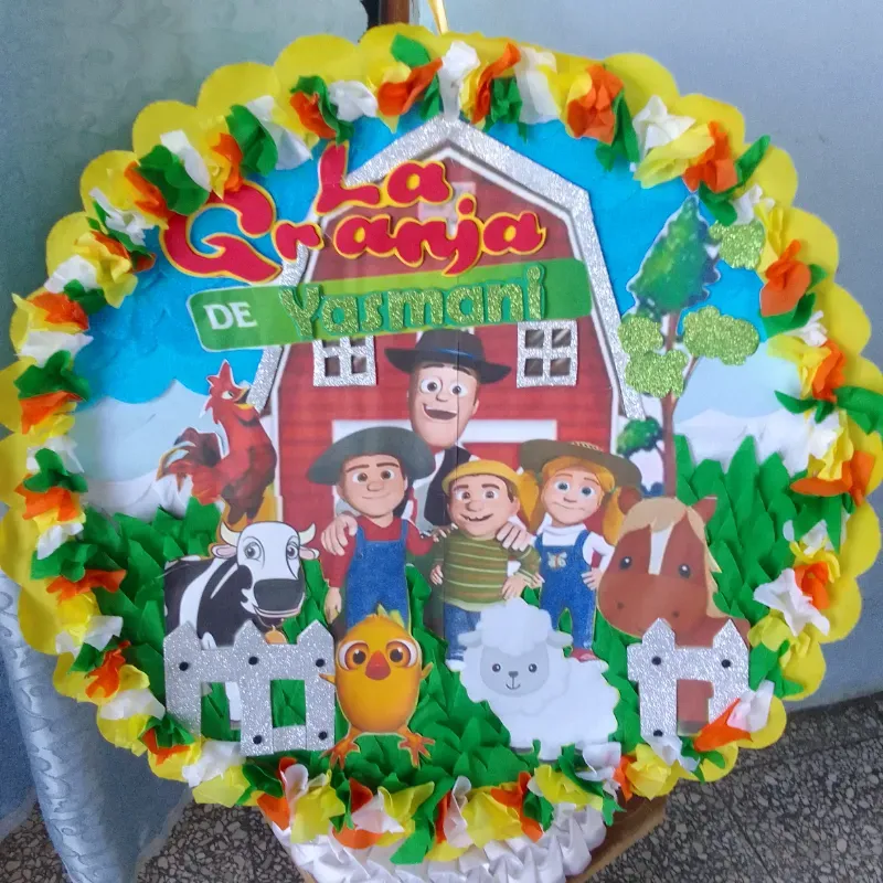 Piñata tambor 40cm con foami