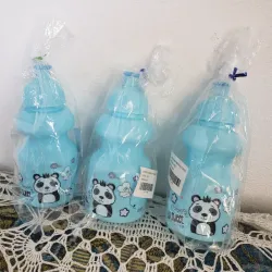 Pomo escolar azul
