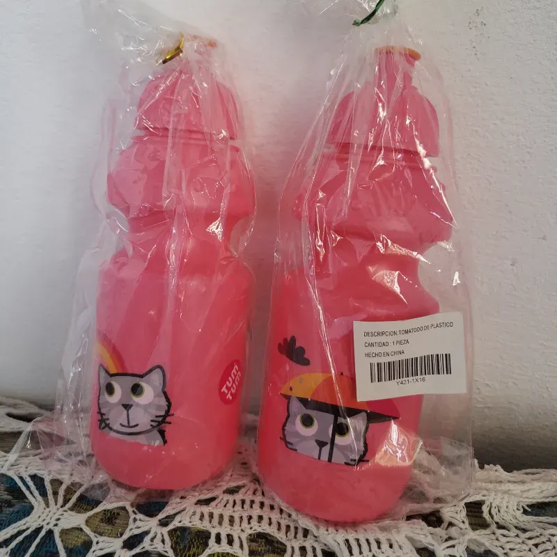 Pomo escolar rosado