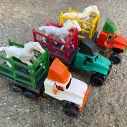 Carrito rastra c/caballo 