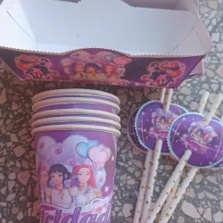 Set buffet Guerreras K-pop 15 piezas