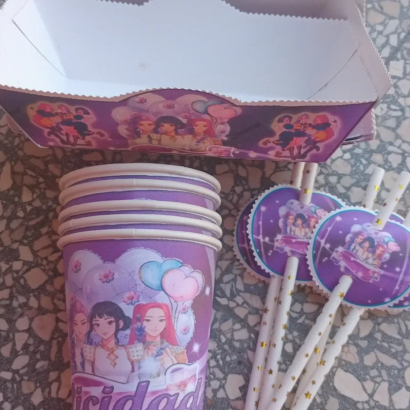 Set buffet Guerreras K-pop 15 piezas
