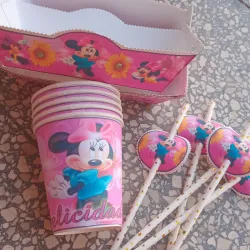 Set buffet Minnie 15 piezas