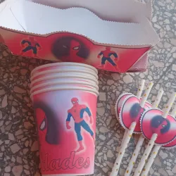 Set buffet Spiderman 15 piezas
