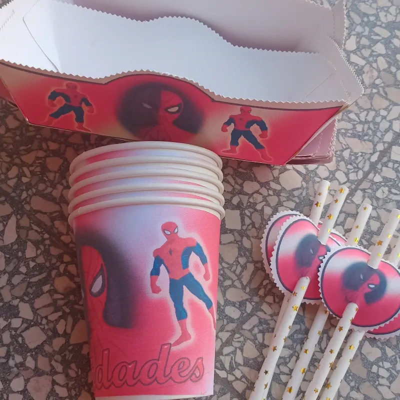 Set buffet Spiderman 15 piezas