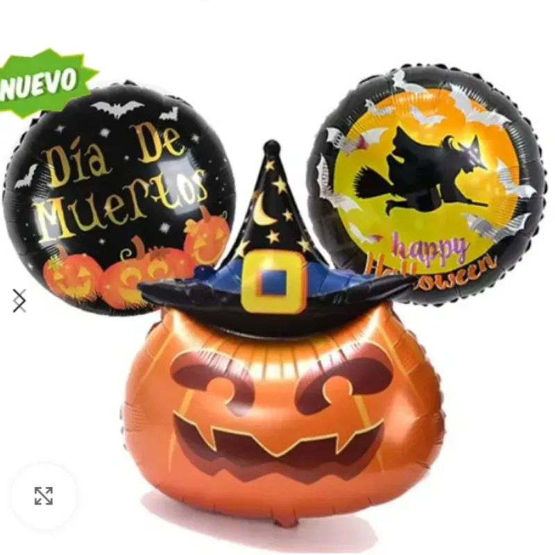 Set de 3 globos Halloween 