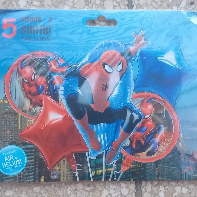 Set de globos Spiderman