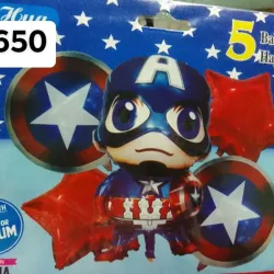 Set de globos Capitán América 