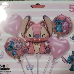 Set de globos Angel stich 