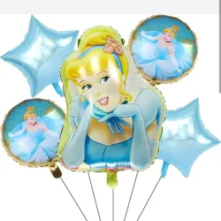 Set de globos Cenicienta 