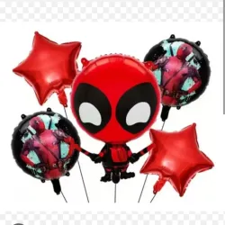 Set de globos Dead Pool 