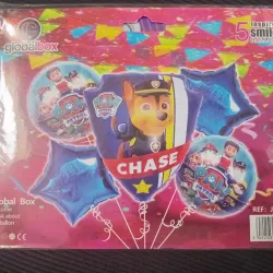 Set de globos Chase paw patrol 