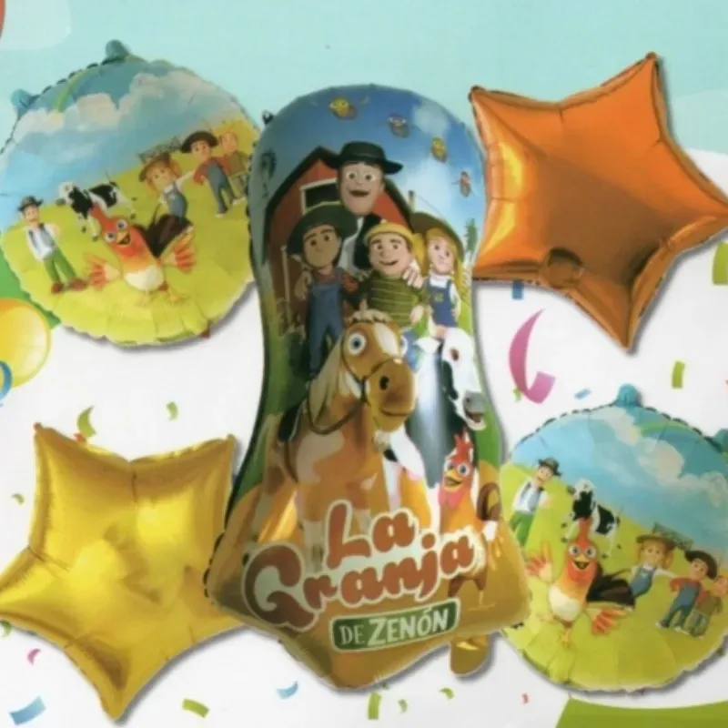 Set de globos Granja de Zenón 