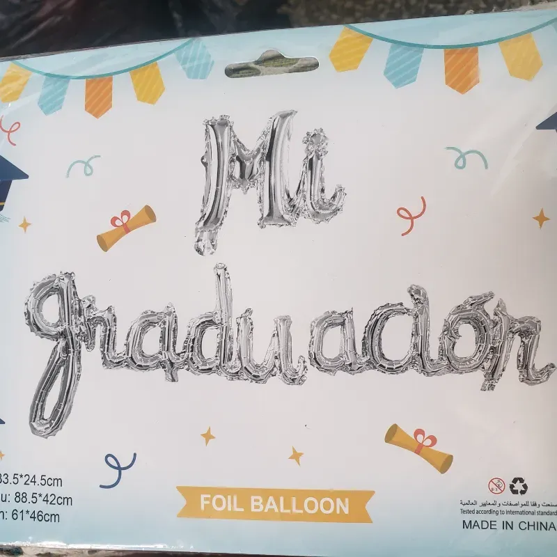 Set de globos Mi graduación 