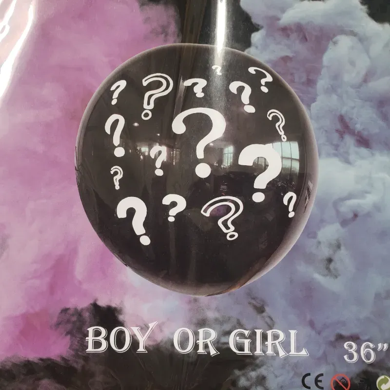 Set de globos revelación de sexo polvo