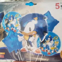 Set de globos Sonic 