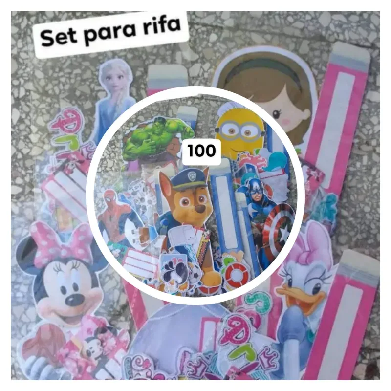 Set para rifa